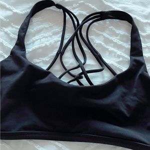lululemon strappy sports bra!
